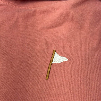 Quilted Flag Lightweight Hooded Pullover