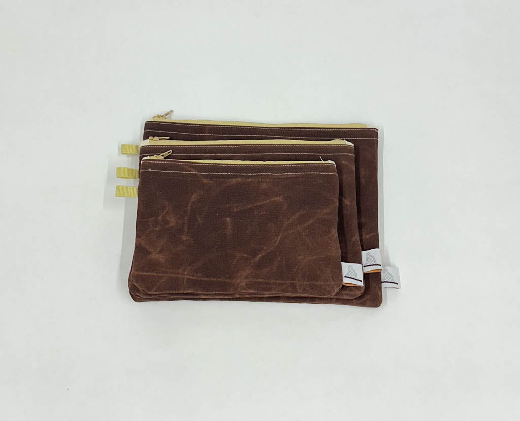 Signature Flannel Lined Waxed Canvas Utility Bag