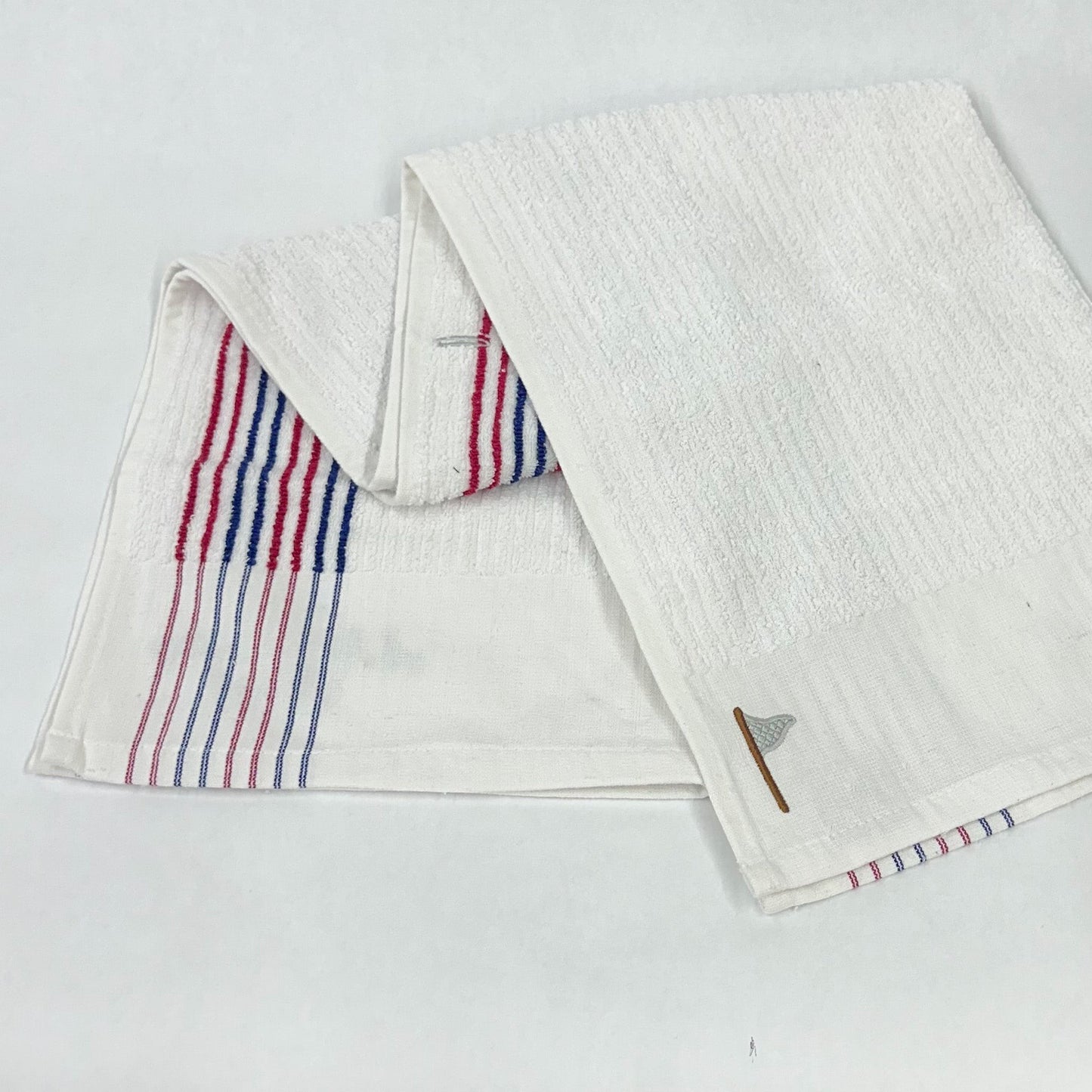 National A Never Ending Pursuit Striped Caddy Towel