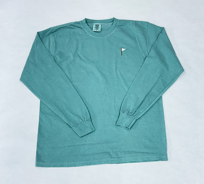 Quilted Flag Premium Long Sleeve T-Shirt