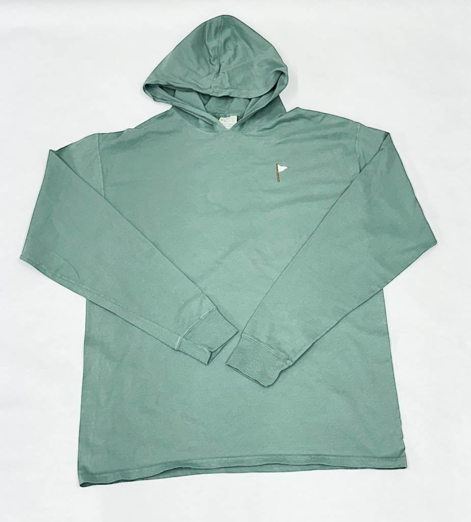 Quilted Flag Lightweight Hooded Pullover