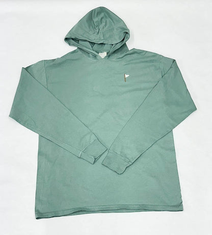 Quilted Flag Lightweight Hooded Pullover