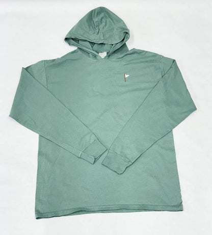 Quilted Flag Lightweight Hooded Pullover