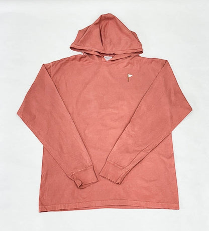 Quilted Flag Lightweight Hooded Pullover