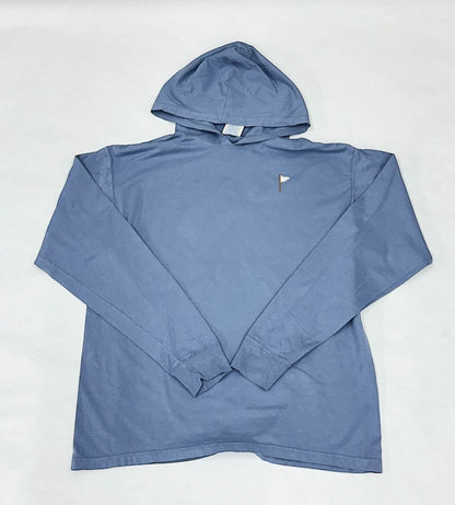 Quilted Flag Lightweight Hooded Pullover